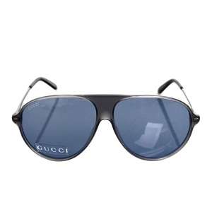NEW Authentic Gucci Aviator Sunglasses GG1649/s JJ376 Gray/Blue W/O Box Sunglasses Offers In America